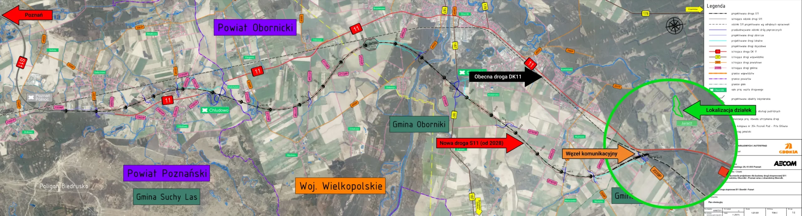 działki przy s11, działki budowlane przy s11, działki jaracz, działki oborniki, działki budowlane wielkopolska, działki budowlane przy poznaniu